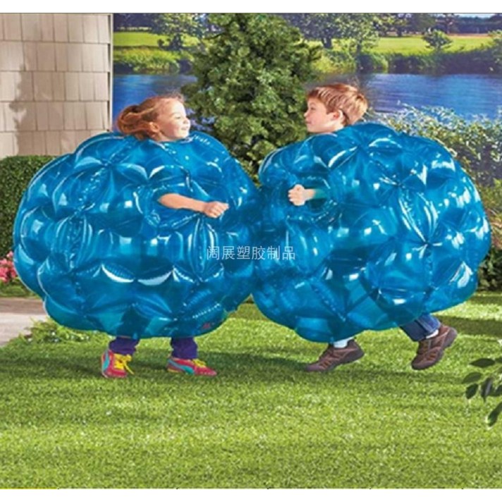 탱탱볼 범퍼볼 여름 비치 워터파크 게임 에어볼 PVC 풍선 놀이 어린이집 유치원 놀이, 60CM 블루+전기펌프