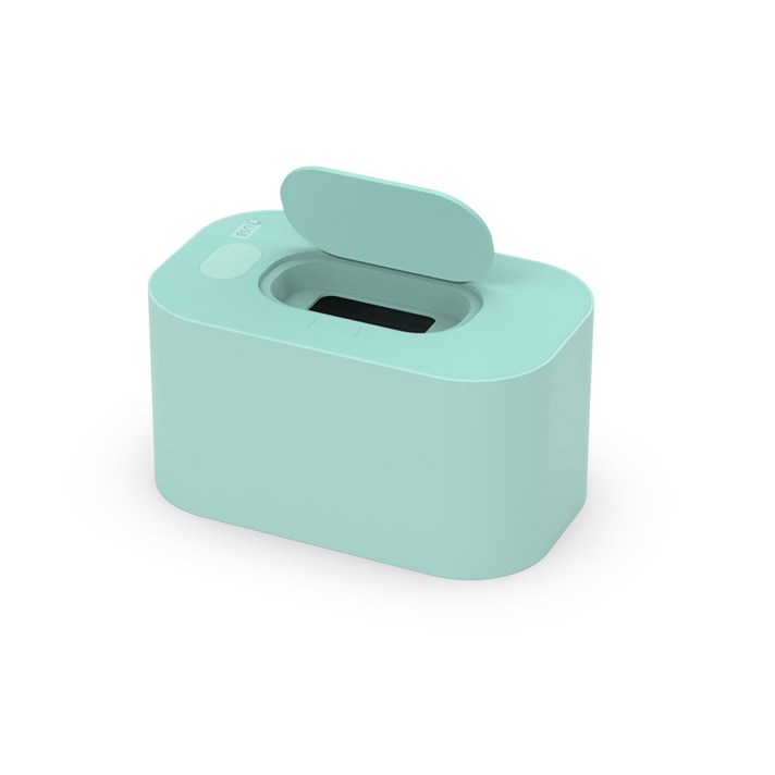 아기 물티슈 워머물티슈 가열기 항온 휴대용 usb 외출 아기 물티슈 보온 케이스, 블루 기계식