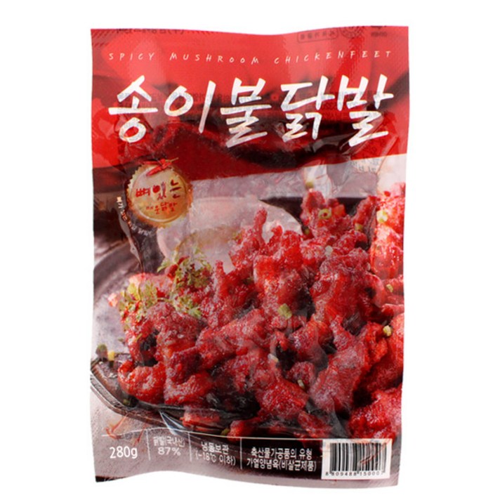 원앙에프엔비 송이불닭발280gX1팩, 1팩, 280g