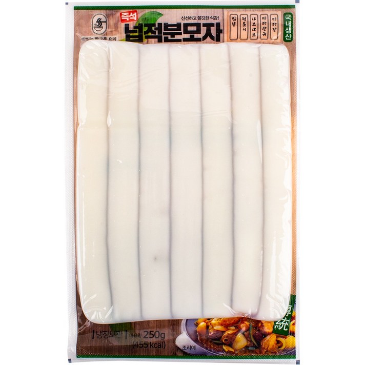오너트리 다원 즉석 넙적 분모자 250g 국내산 훠궈 마라샹궈 떡볶이 재료, 1팩