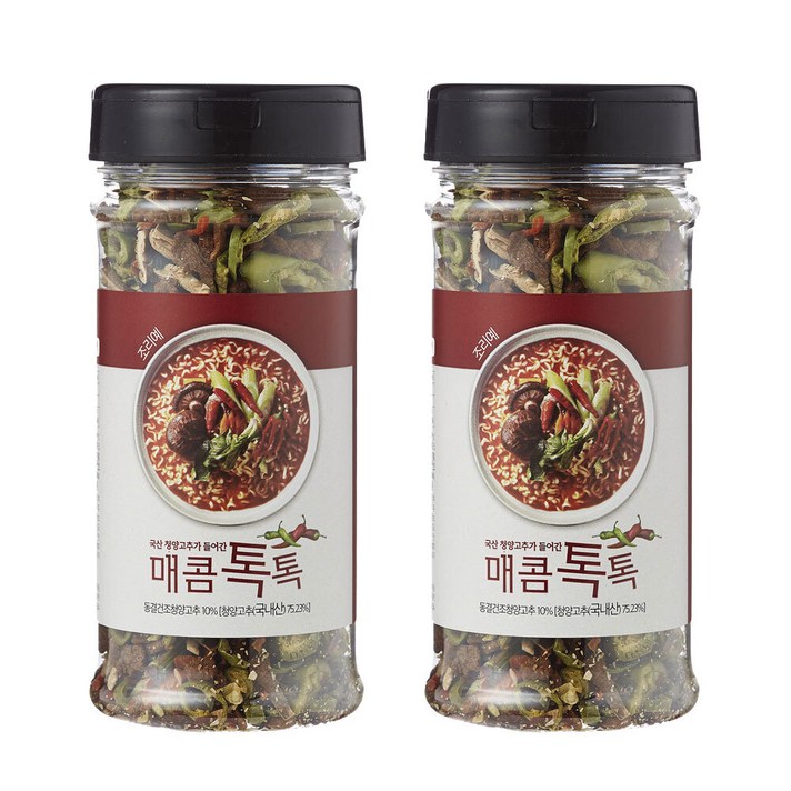 국산 청양고추가 들어간 매콤톡톡 2개, 100g, 매콤톡톡2개
