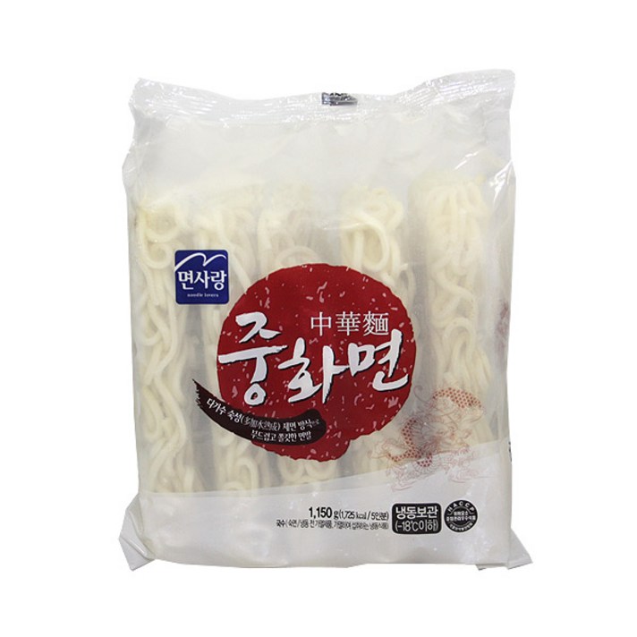 (냉동)면사랑 중화면1150g, 1, 1150g, 1개