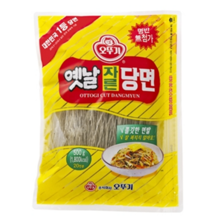 오뚜기옛날 자른당면, 500g, 20개
