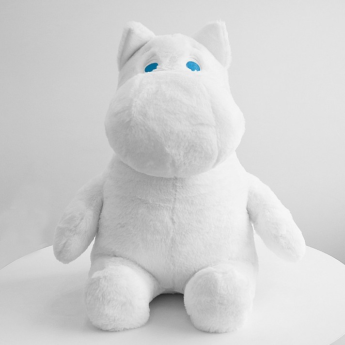 보들보들 꿀잠템 무민 싯팅 쿠션 필로우 55cm 30cm