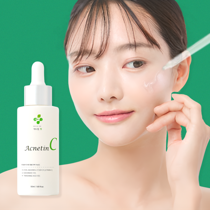 메디컬원 미백 앰플 나이아신아마이드10% 트라넥사믹애시드10% 비타민c2%, 1개, 50ml