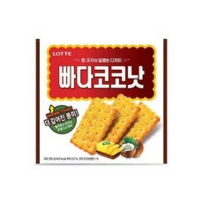 빠다코코낫 비스켓, 300g, 4개