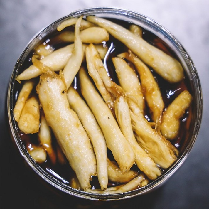 단양구경시장 유리네 수제 더덕 장아찌 1kg, 1개