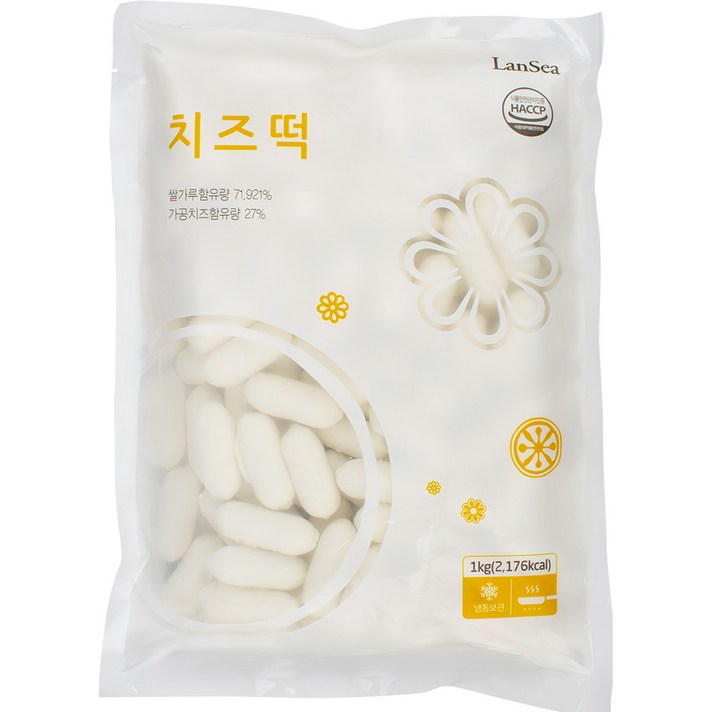 치즈떡 1kg 쌀떡 떡볶이 소떡소떡 부대찌개 재료