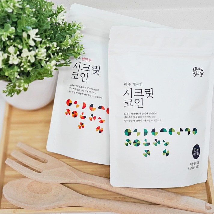 빅마마 시크릿코인 (편안한맛1팩+개운한맛1팩) 더진한 간편한 육수명장 육수한알 자연 천연조미료 고체육수 코인육수 백년 캠핑육수 1알증정 총41알, 편안한맛1팩+개운한맛1팩
