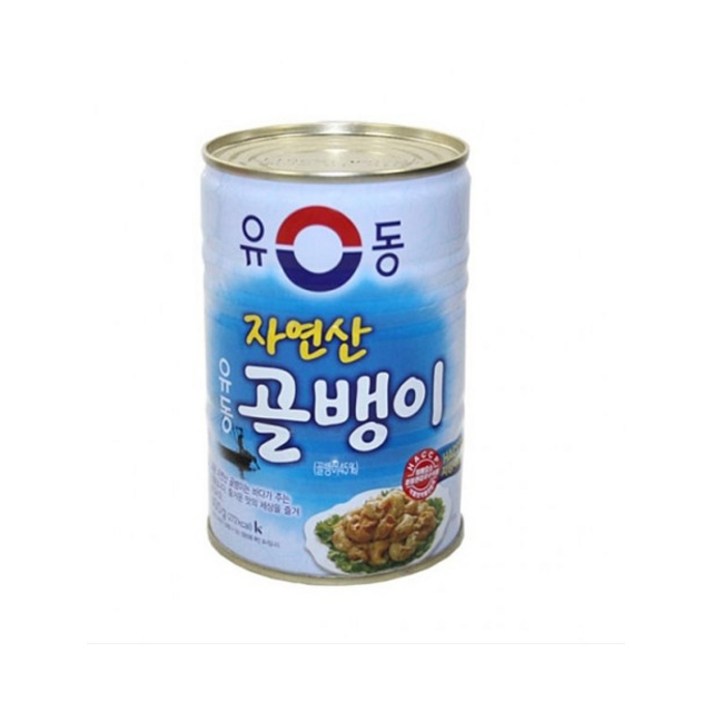 유동 자연산 골뱅이, 400g, 10개