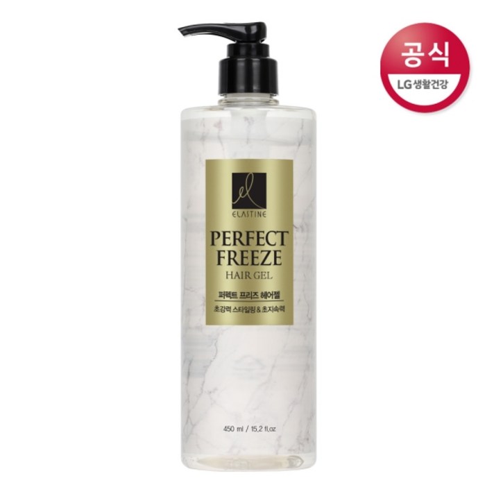 엘라스틴 엘라스틴 퍼펙트프리즈 헤어젤 450ml x1개, 사방넷 옵션, free