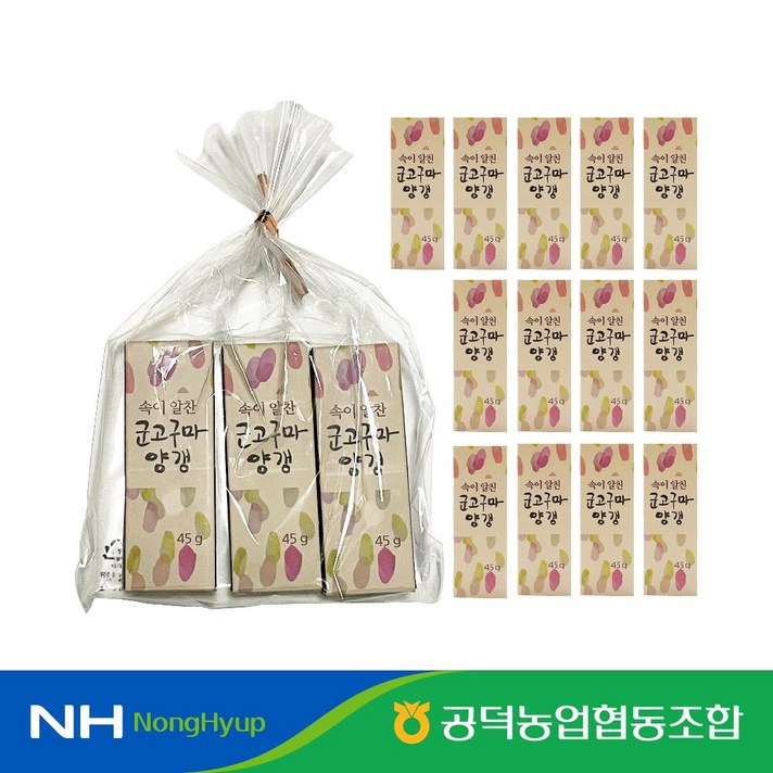 공덕농협 속이 알찬 군고구마 양갱세트(16입), 1세트