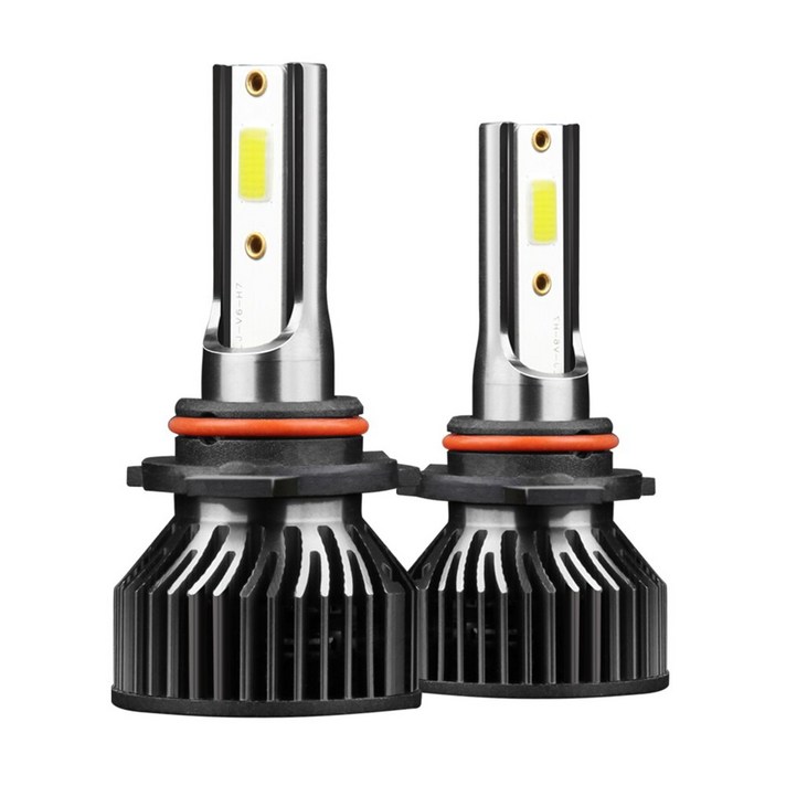 2X H11 LED HB4 HB3 H7 H4 10000LM 전조등 전구 H9 H8 H1 H13 LED 9005 9006, 2PCS 6000K