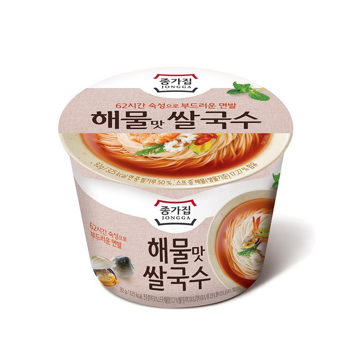 종가집 해물맛 쌀국수, 92g, 10개