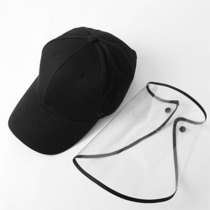 정품PVC투명막 탈부착 마스크모자 방역모자 마스크코디 안면보호마스크 바이러스모자 비말차단모자 안면보호 마스크모자;ah;+nas*OK