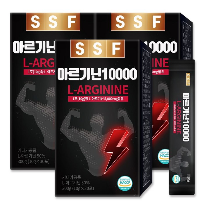 순수식품 아르기닌 10gX90포 10000 고함량 L-아르기닌 5000mg함유 3개월분, 10g, 90개