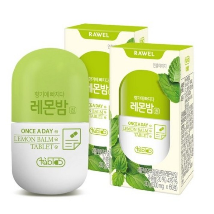 로엘 레몬밤정 30g, 60정, 4통