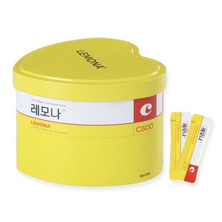 경남제약 레모나산 2g x 70포 1통, 2통