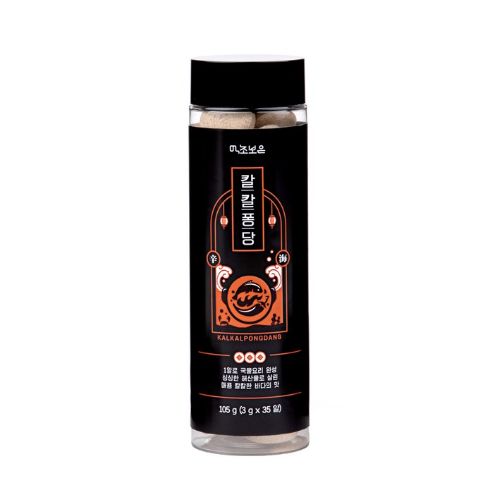 먹취월장 칼칼퐁당 땡초육수 육수퐁당 한알 조미료, 105g, 1개