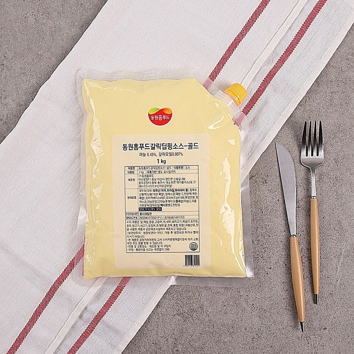 비셰프 갈릭 디핑 소스 골드 1kg (갈릭소스/피자소스/갈릭디핑/갈릭딥핑/마늘소스/간편조리식품/냉동/식품), 갈릭디핑소스