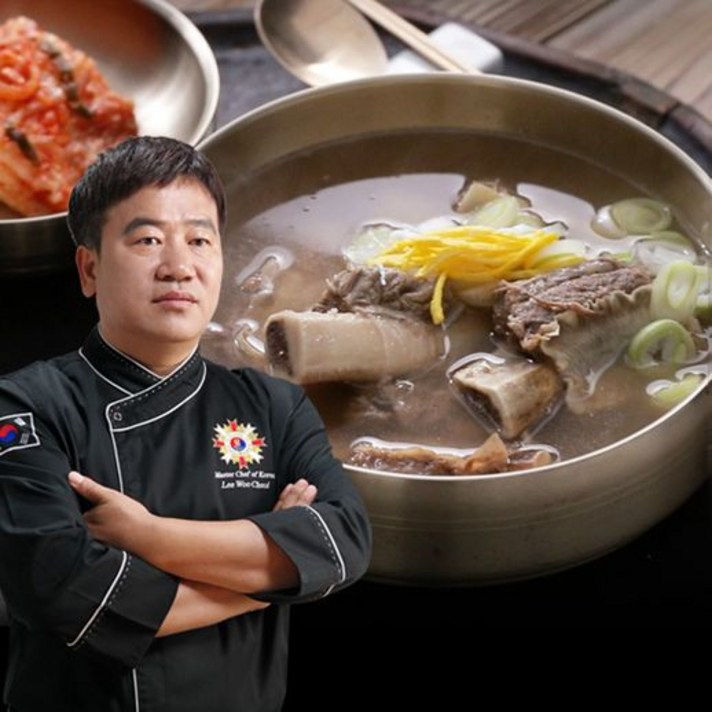 이우철의 왕 갈비탕 800g x 6팩 (총 4.8kg)