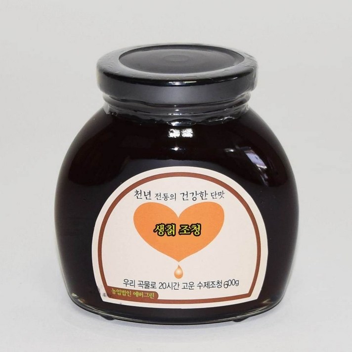 EBS극한직업 생칡조청 농업법인 에버그린 주식회사 천년 전통의 건강한 단맛 가야산 생칡조청 생칡청 생칡 고운당조청, 1개, 600g