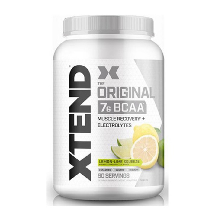 Scivation 싸이베이션 엑스텐드 오리지널 BCAA 레몬 라임 스퀴즈 90서빙 1.4kg, 1120g, 1개