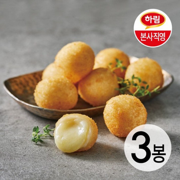 하림 모짜렐라 치즈볼 140g x 3봉