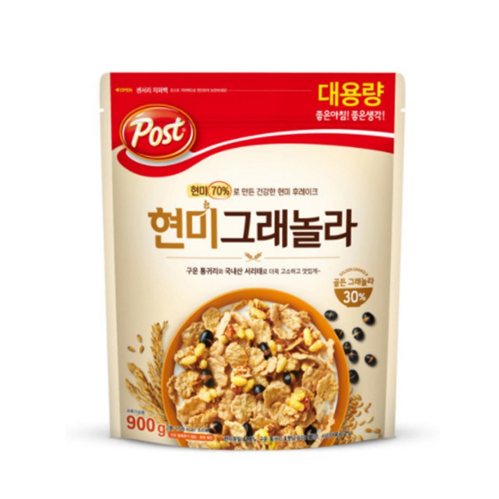 포스트 현미그래놀라 900g, 1개