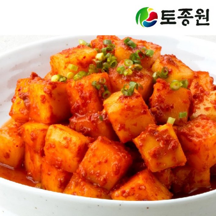 토종원 누룩발효깍두기 8kg 숙성재료의깊은맛