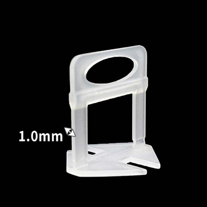 홈데코레 타일 평탄클립 수평작업 타일공구, 1.0mm 타일평탄클립(100개입), 1봉