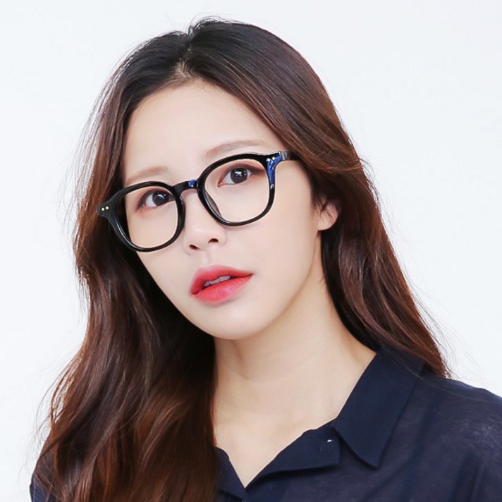 마인드맵 클리어 골드 자외선 차단 렌즈 안경테
