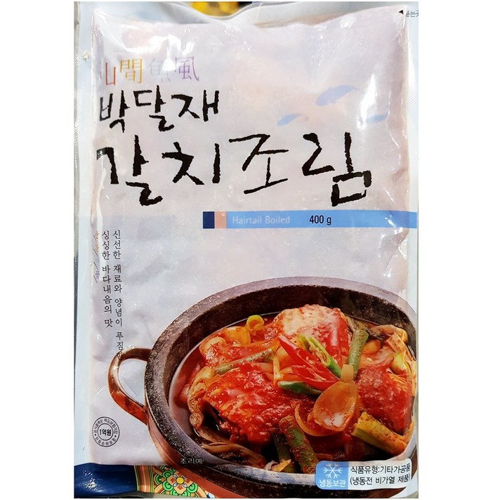 박달재 갈치조림 400gX30/반찬 조림류