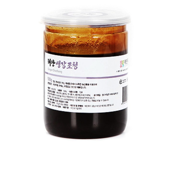 WT 태안푸드 생강조청 500g X 1EA, 단일 수량