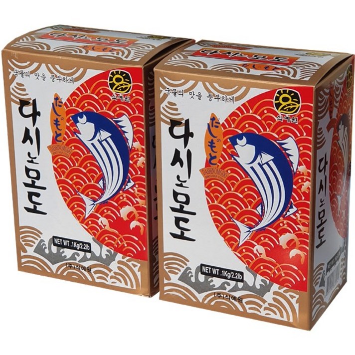 식예원 혼다시 가쓰오다시 1kg-2개 업소용