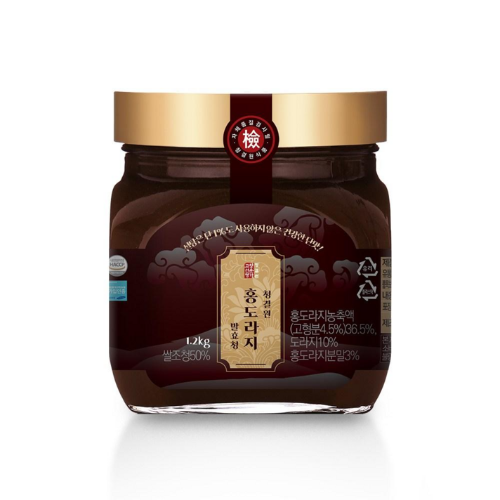 청결원 고창선운명가 홍도라지 조청, 1개, 1.2kg