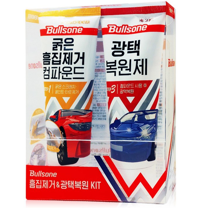 불스원 퍼스트클래스 흠집제거 앤 광택복원 키트, 3세트