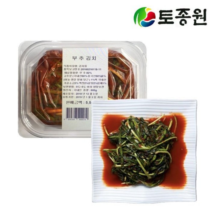 토종원부추김치 600g, 부추김치 600g