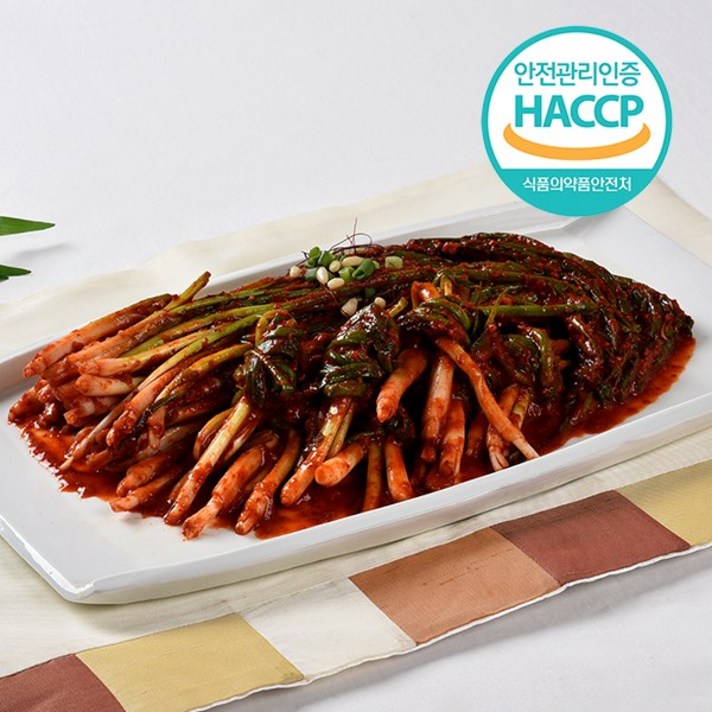 전라도 갓김치 2kg 포기김치 파김치 열무김치 묵은김치 배추김치 국내산 100%원재료, 맛김치 2kg