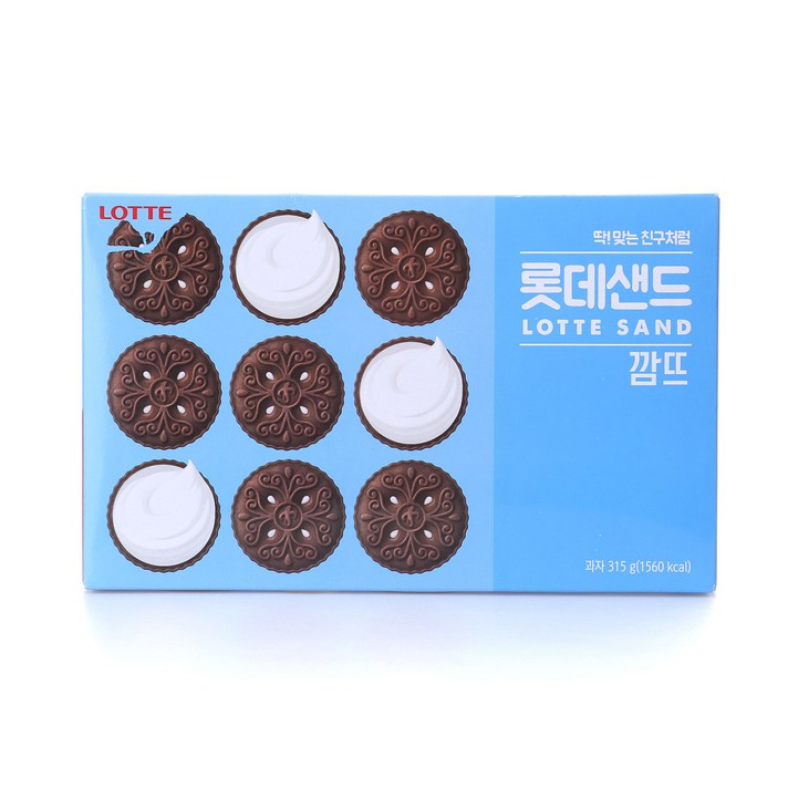 롯데샌드 깜뜨 315g, 옵션2 - 신선포장 (아이스박스포장)
