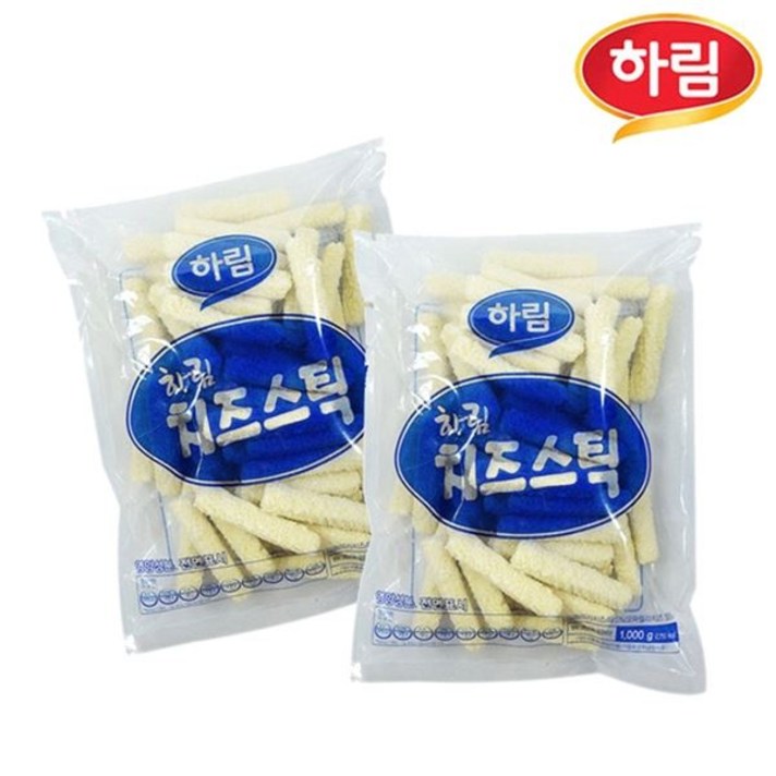 베스트식품 하림 치즈스틱 1kg x10개, 단품/단품