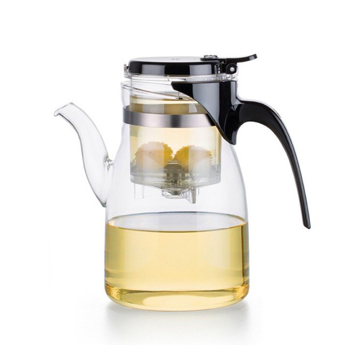 사마 내열유리 티포트 주전자형 B04, 혼합 색상, 900ml