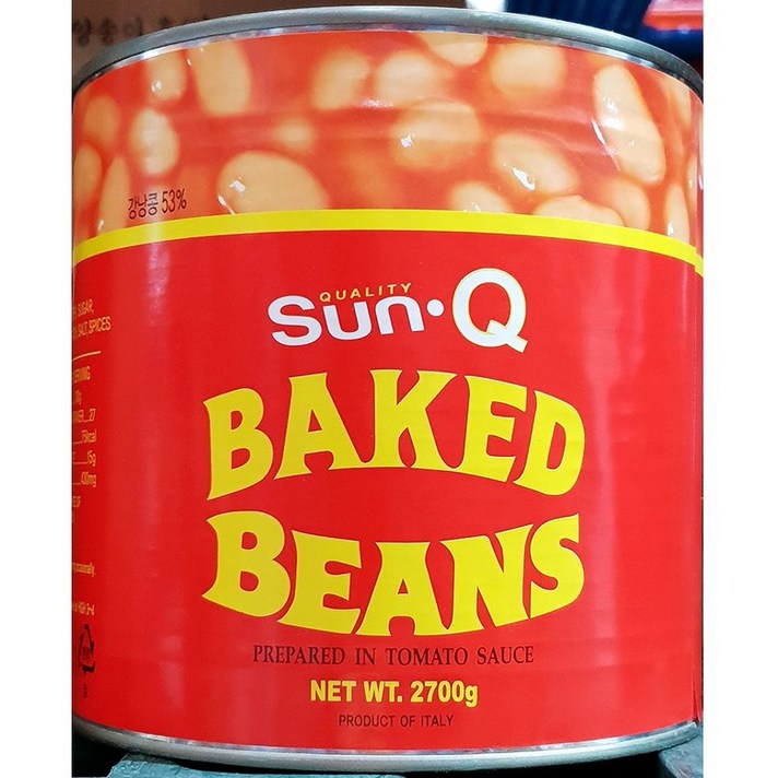 슈퍼딜 대봉 베이키드빈스 2.7Kg | can 부대찌개콩 qneo