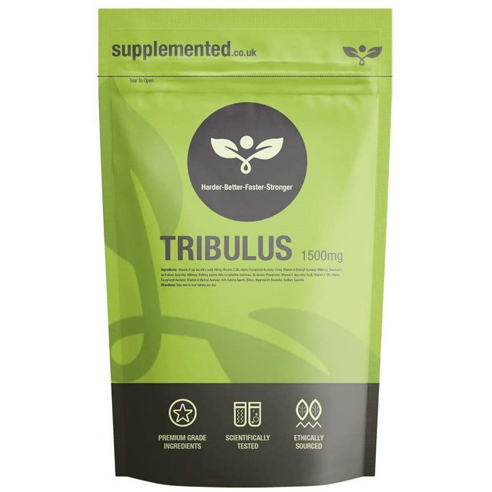 supplemented Tribulus 서플리먼티드 트리뷸러스 남가새 1500mg 180정