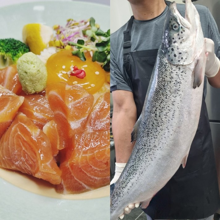 저염간장 쯔유 노르웨이 맛있는 간장 곤부지메 연어장 덮밥 숙성 생연어 요리 맛집, 연어장 500g