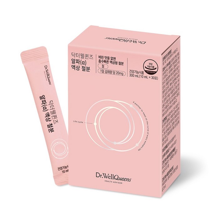 닥터웰퀸즈 알파 액상철분, 300ml, 1개