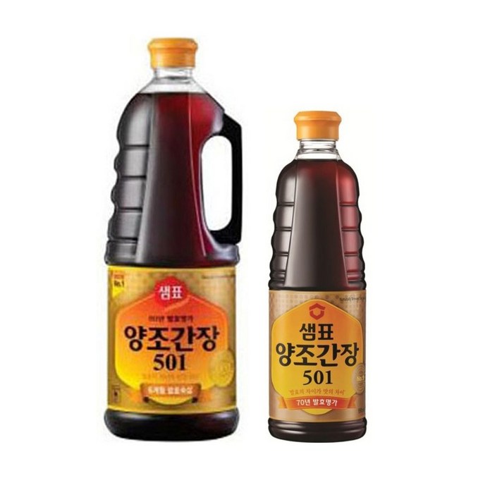 샘표 양조간장 501 1.8L+930ml 1개, 1