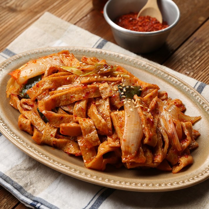 도시락반찬의 기본반찬 어묵볶음 500g, 1개