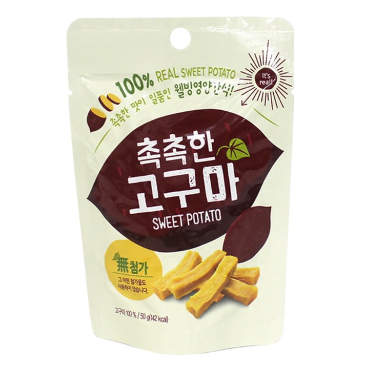 촉촉한 고구마 말랭이 50g x 10개