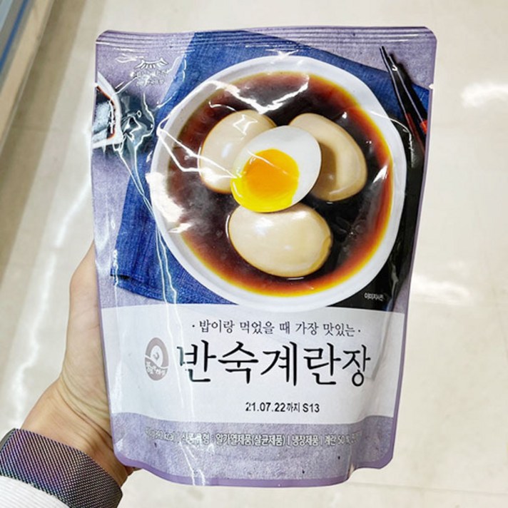 풍림푸드 반숙계란장 400G x 2개, 보냉백
